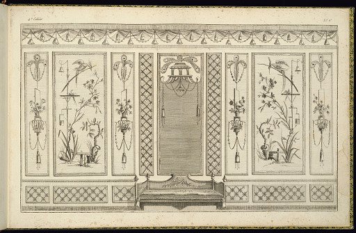 Interior Wall Elevation with a Sofa