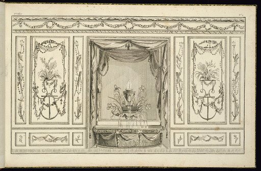 Interior Wall Elevation with a Bath