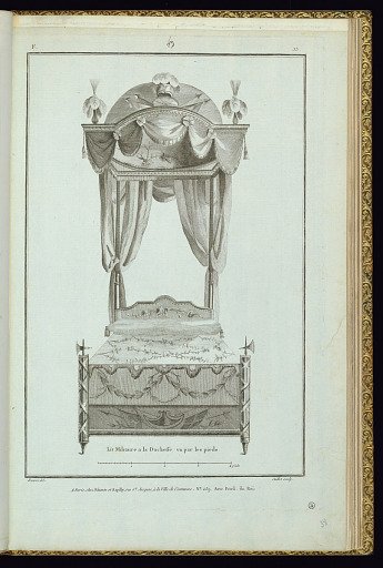 Lit Militaire a la Duchesse vu par les pieds