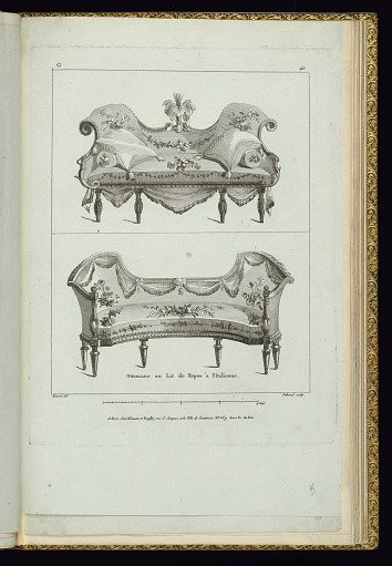 Ottamane ou Lit de Repos à l’Italienne