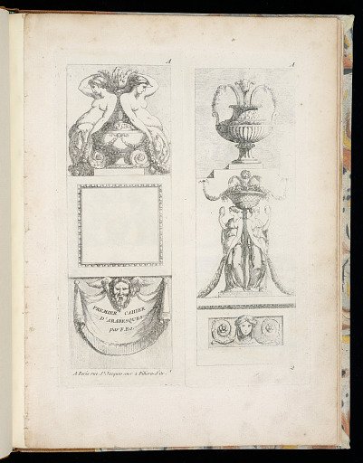Title Page and Arabesque Panel Designs