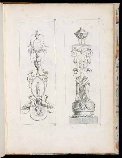 Two Arabesque Panel Designs