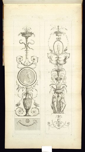 Two Arabesque Panel Designs