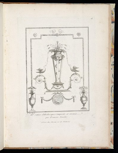 Title Page and Arabesque Panel Design