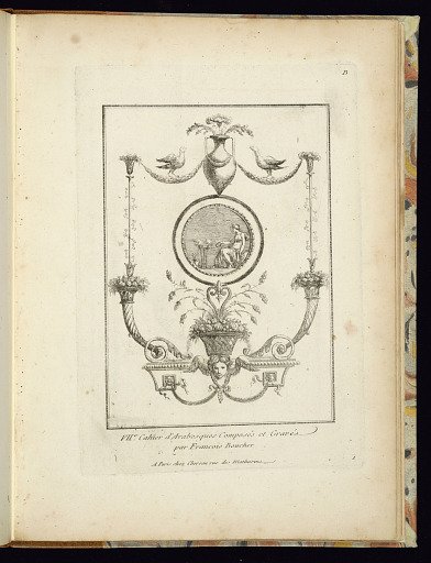 Title Page and Arabesque Panel Design