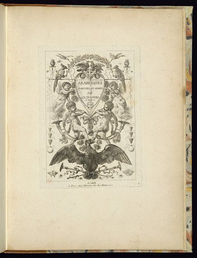 Title Page and Arabesque Panel Design