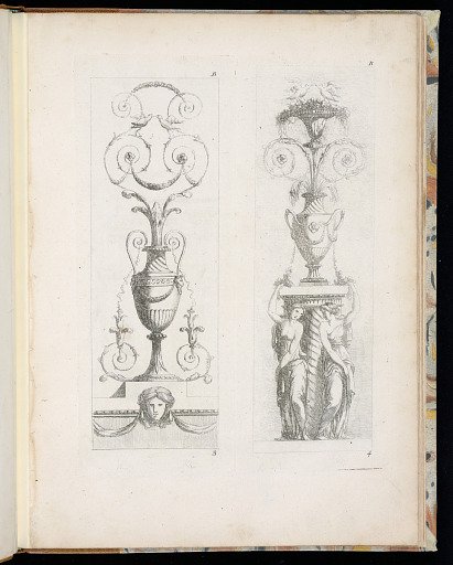 Two Arabesque Panel Designs