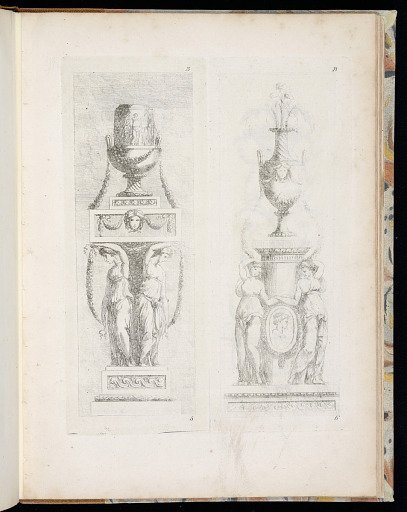 Two Arabesque Panel Designs