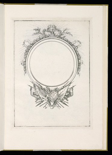 Design for a Frame or Medallion