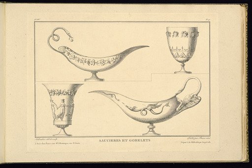 SAUCIERES ET GOBLETS