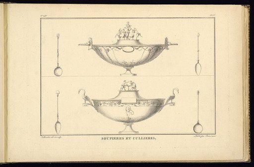 SOUPIÈRES ET CULLIÈRES.