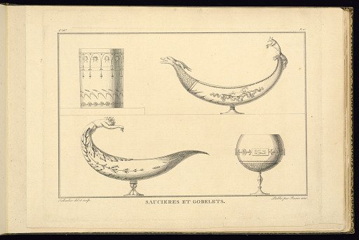 SAUCIERES ET GOBLETS