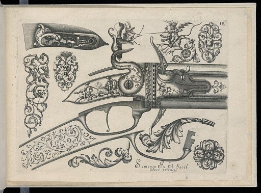 Designs for Firearms Ornament and Fittings