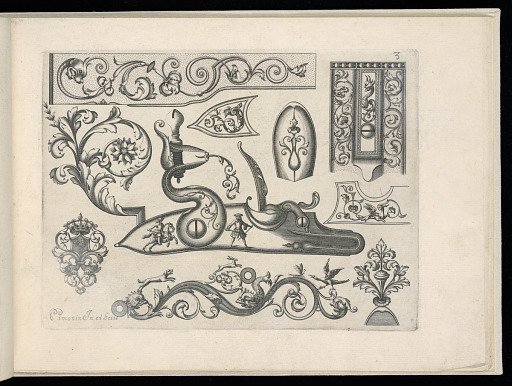 Designs for Firearms Ornament and Fittings