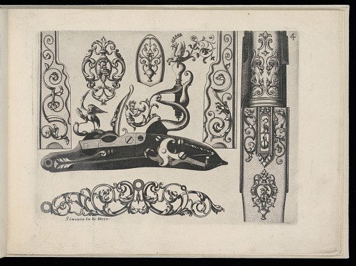 Designs for Firearms Ornament and Fittings