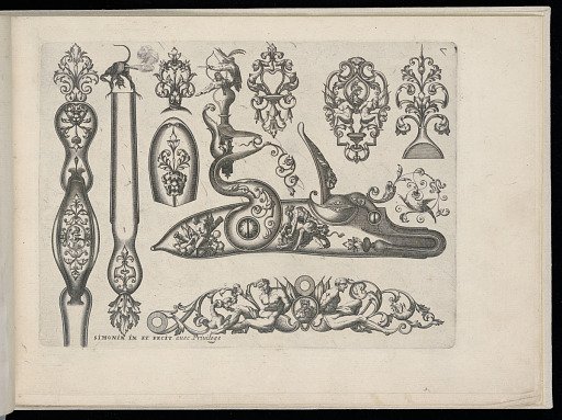 Designs for Firearms Ornament and Fittings