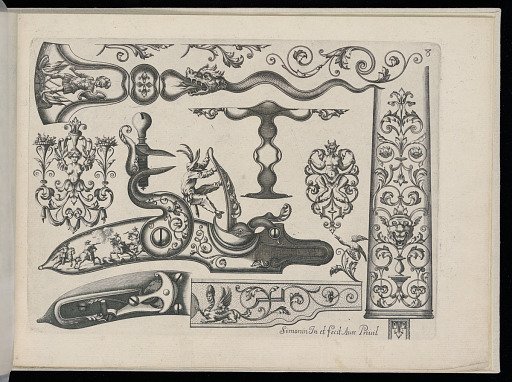 Designs for Firearms Ornament and Fittings