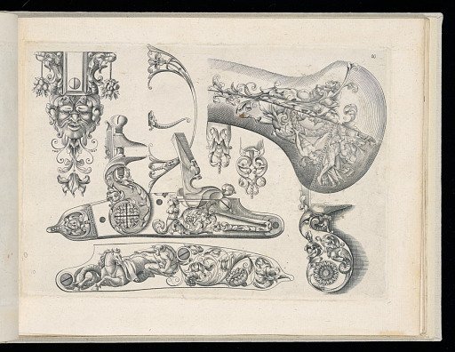 Designs for Gun Parts and Ornament