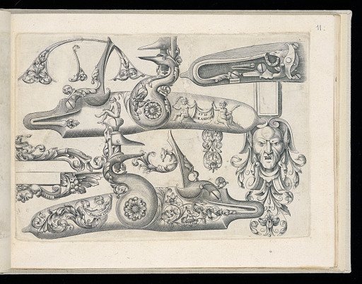 Designs for Gun Parts and Ornament