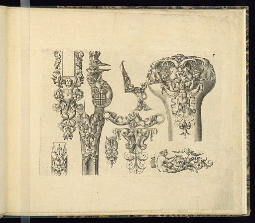 Designs for Gun Parts and Ornament
