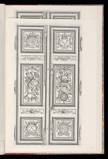 Design for Doors for a Porte Cochère