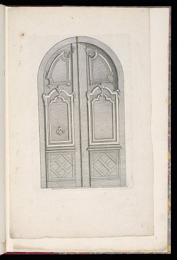 Design for Doors for a Porte Cochère