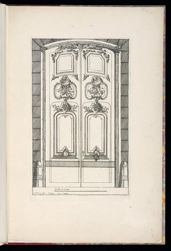 Design for Doors for a Porte Cochère