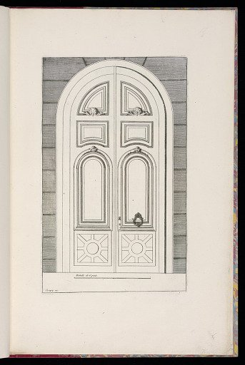 Design for Doors for a Porte Cochère