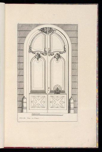 Design for Doors for a Porte Cochère