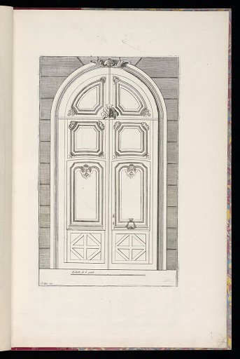 Design for Doors for a Porte Cochère