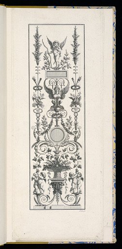 Design for a Vertical Panel of Ornament