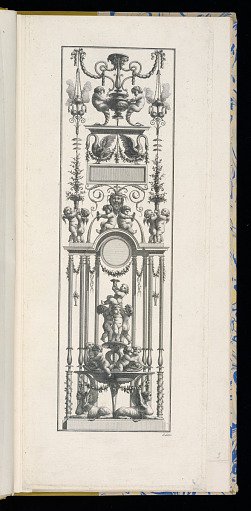 Design for a Vertical Panel of Ornament