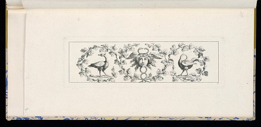 Design for a Horizontal Panel of Ornament