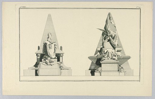 Plate from the IVe Cahier de Vases Boettes de Pendules Tombeaux &c.