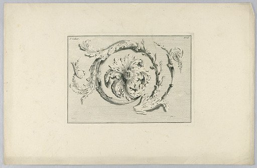 Plate 16 from Cahier d ornements et frises dessinés (Book of Ornaments and Friezes)