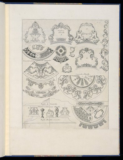 Ornament Designs for use on Porringer’s (Shallow Bowls), Lids, and Handles