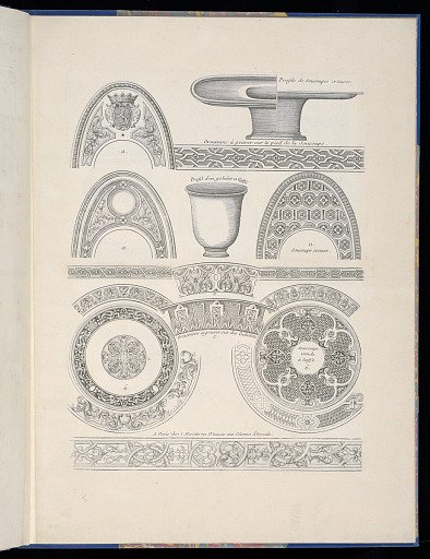Ornament Designs for use on Cups and Saucers