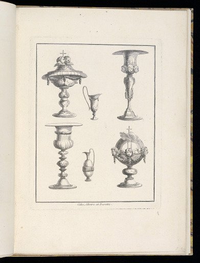 Calice, Siboire et Burette