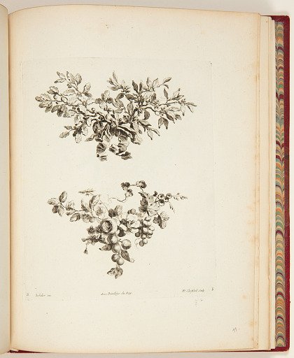Two Floral Tailpieces or Fleurons