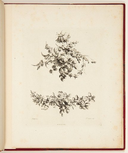 Two Floral Tailpieces or Fleurons