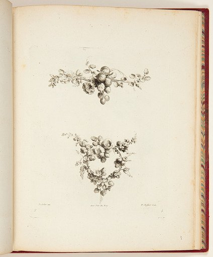 Two Tailpieces or Fleurons
