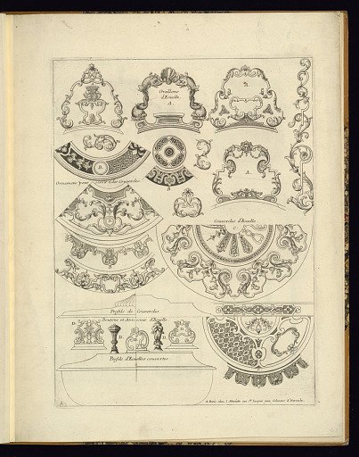 Ornament Designs for use on Porringer’s (Shallow Bowls), Lids, and Handles