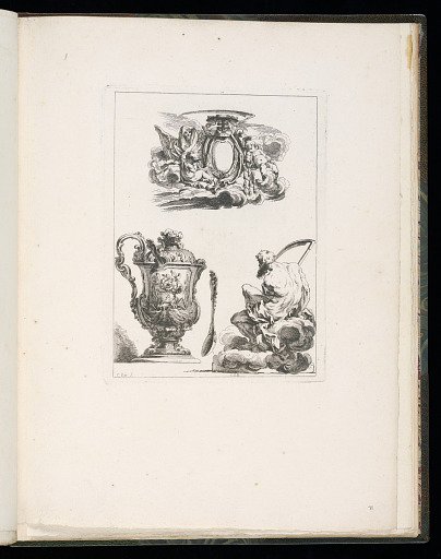 SECOND LIVRE de Fragmens, a l’usage de differens Artistes, DEDIÉ A.M. le Marquis de Voyer d’Argenson