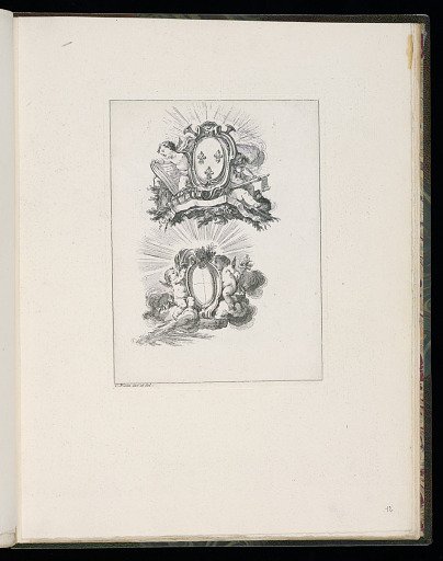 SECOND LIVRE de Fragmens, a l’usage de differens Artistes, DEDIÉ A.M. le Marquis de Voyer d’Argenson