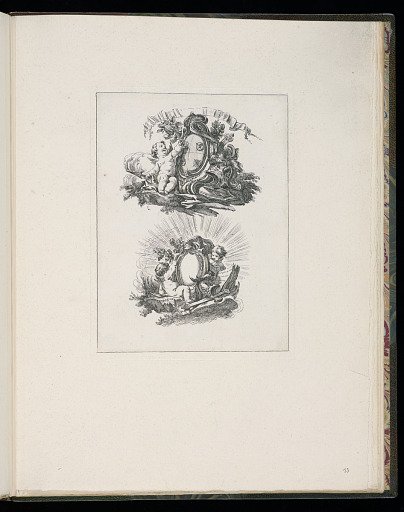 SECOND LIVRE de Fragmens, a l’usage de differens Artistes, DEDIÉ A.M. le Marquis de Voyer d’Argenson