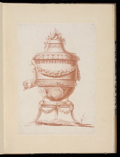 Ornamental Vase of Fountain Design