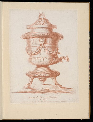 Ornamental Vase or Fountain Design