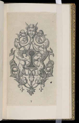 Design for a Keyhole Escutcheon