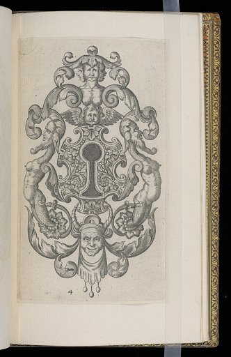 Design for a Keyhole Escutcheon