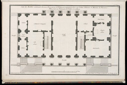 Plan pour un Bâtiment de l'Ordre Corinthien